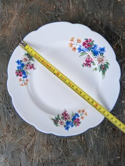 2ks vintage talíře, Alpeflora, zn.Altrohlau MZ. - 8