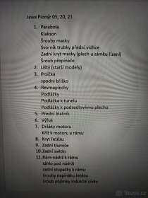 Prodám nerezovou sadu šroubů na JAWA PIONÝR - 8