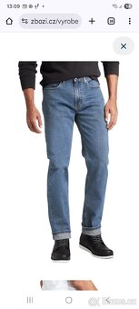 Levi Strauss 514 straight, vel. 36/30 nové - 8