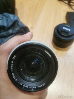 Canon eos 250 D + EFS 18-55mm + EF LENS 50 mm - 8