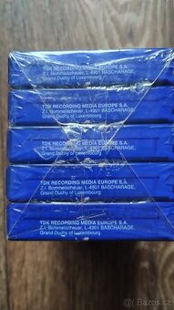 Audiokazety TDK-5 kusů nové - 8