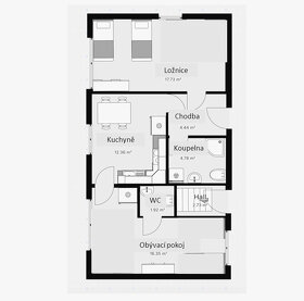 Pronájem bytu 3+kk 76 m²  Chodouň, okres Beroun - 8