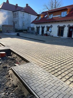 Pokládka zámkové dlažby - 8