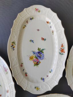 Luxusní porcelánovi servírovací talíře Pirkenhammer Rococo - 8