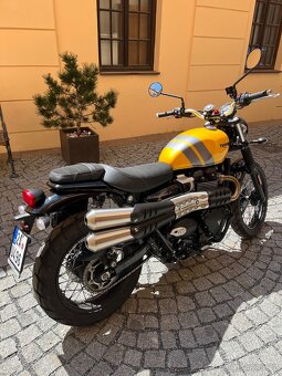 Triumph Scrambler 900 r.v 2024 najeto 6500 km záruka, DPH - 8