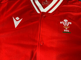 Lehká stylová bunda (mikina) Macron - Wales rugby (WRU) - 8