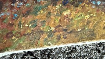 Velký obraz malíře Ota Bubeníček 56.rozm. 100x70 cm - 8