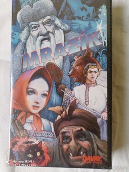 Retro kazety VHS 1 - 8