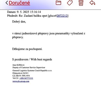 Prodám celoroční pneumatiky - 2ks - 8