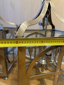 2 Lustry z nerezove oceli - 8