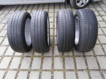 letní alu kola 5 x 114.3 205 60 16 originál nissan - 8