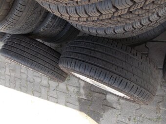 15" alu kola Volvo + letní pneu195/55 R15 - 8