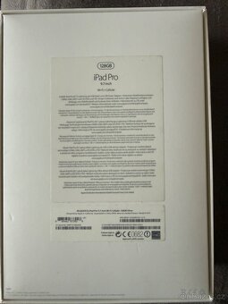 Prodám iPad Pro 9.7" Wi-Fi Celluar 128GB stříbrný - 8