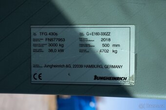 Vysokozdvižný vozík Jungheinrich TFG 430s (VV0060) - 8