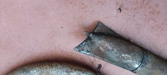 Výfuky Jawa 250/350 kompletní + kolena originál - 8