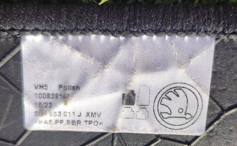 Textilní koberečky originál Škoda Octavia 4 - 8