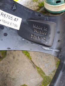 AL kola Ronal 5x112 R16 zimní pneu Barum Polaris 5 - 8