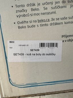 DRŽÁK DO SUŠIČKY - BEKO SET 439 - 8