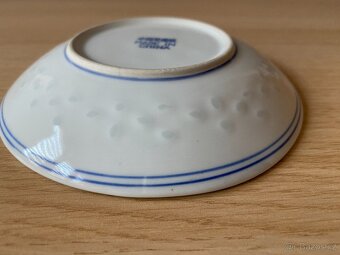 Nový šálek s podšálkem z čínského porcelánu - průsvitné boky - 8
