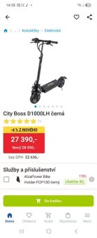 Elektrokoloběžka City Boss D1000LH - 8