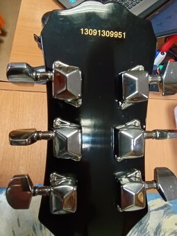 Epiphone Les Paul Junior Electric Guitar - Ebony Black - 8