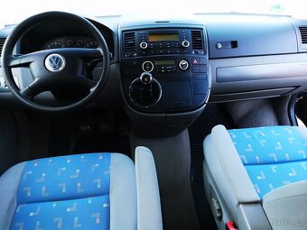 VW MULTIVAN T5 1.9TDI 75kW-WEBASTO-STOLEK-LŮŽKO - 8