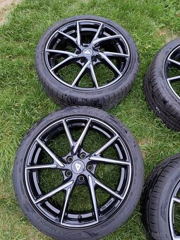 Alu kola 5x112R18 letní pneu - 8