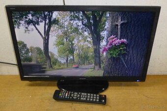 LED televize 60 cm SHARP, 24 palců, DVB-T2 - 8