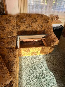 Rohová sedačka + křeslo za odvoz - 8