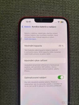 Iphone 13 128GB červené barvy - 8