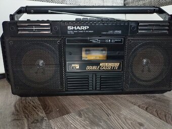 Sharp WQ T234 bk radiomagnetofon retro kazeťák - 8