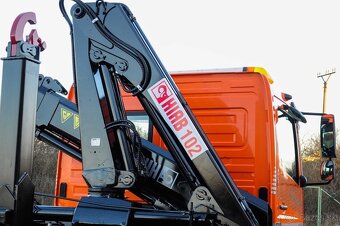 MERCEDES AXOR 19T HÁKOVÝ NOSIČ KONTEJNERŮ HYDRAULICKÁ RUKA - 8