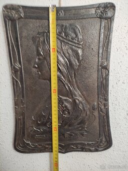 Secesní reliéf. - 8