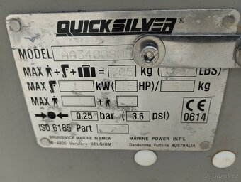 Motorový člun QuickSilver 340 Air + Yamaha 4Ps 4Takt - 8