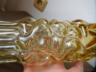 VÁZA - PAVEL HLAVA - MOZEK - HUTNÍ SKLO - 8