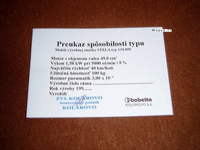 - STELLA - Nové - RUKOVATE - Orig. - - 8