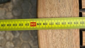 Zahradní rozkládací stůl dokonale obroušený délka 190-230cm - 8