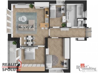 Prodej, byty/4+kk, 91.6 m2, 5. května 1688/29, 58601 Jihlava - 8