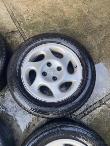 4x ALU disky Peugeot 15" - 8