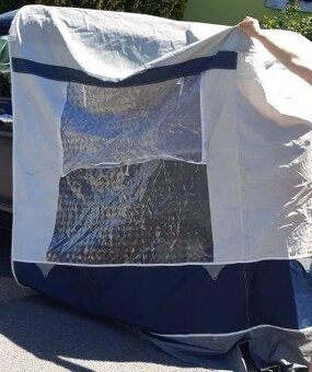 Stanová předsíň+přídavná boční místnost,pro karavan cca 3,6m - 8