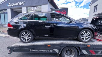 Vůz na náhradní díly VW Golf kombi 2009 BLS KHM LC9X - 8