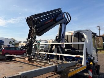 hákový nosič kontejnerů Iveco Eurocargo 120 hydraulická ruka - 8