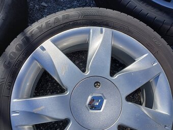 Orig letní alu kola Renault Megan, Scenic, 205/50/17 - 8