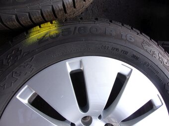 Zimní sada Mercedes 6,5x16 ET38 5x112x66,5 + pneu 205/60/16 - 8