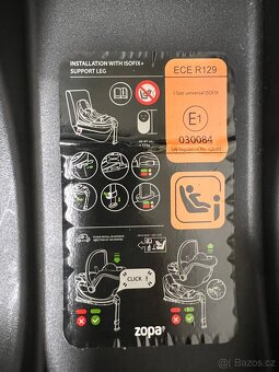 Autosedačka ZOPA Set XM Plus i-Size Bundle - 8
