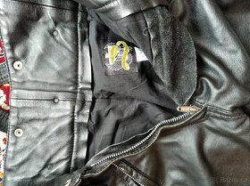 Moto laclové dámské kožené kalhoty na moto - 8