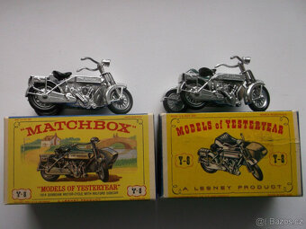 MATCHBOX Yesteryear Y8-SUNBEAM motorcycle 1914 - 8