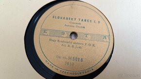 Šelakové desky - Antonín Dvořák Slovanské tance - 8