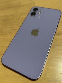APPLE iPhone 12 128GB Purple (fialová) - TOP STAV - 8