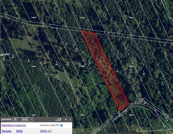 Prodej lesa v k.ú. Malhostovice - Tišnov - 8